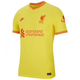 Jalkapallo Pelipaidat Liverpool Kolmaspaita 2021-2022 Lyhythihainen